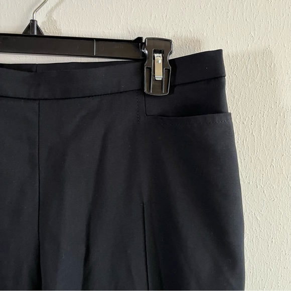 Akris Punto Pants Franca Techno Cotton Pants in Black High Rise Sz US 10 EUC - Picture 6 of 16